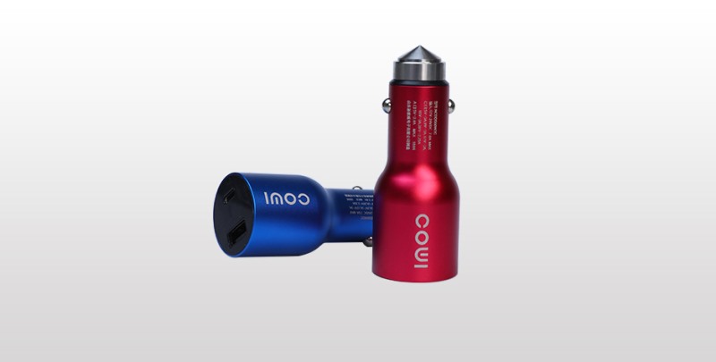 60W Fast Car Charger（Blue/Red）